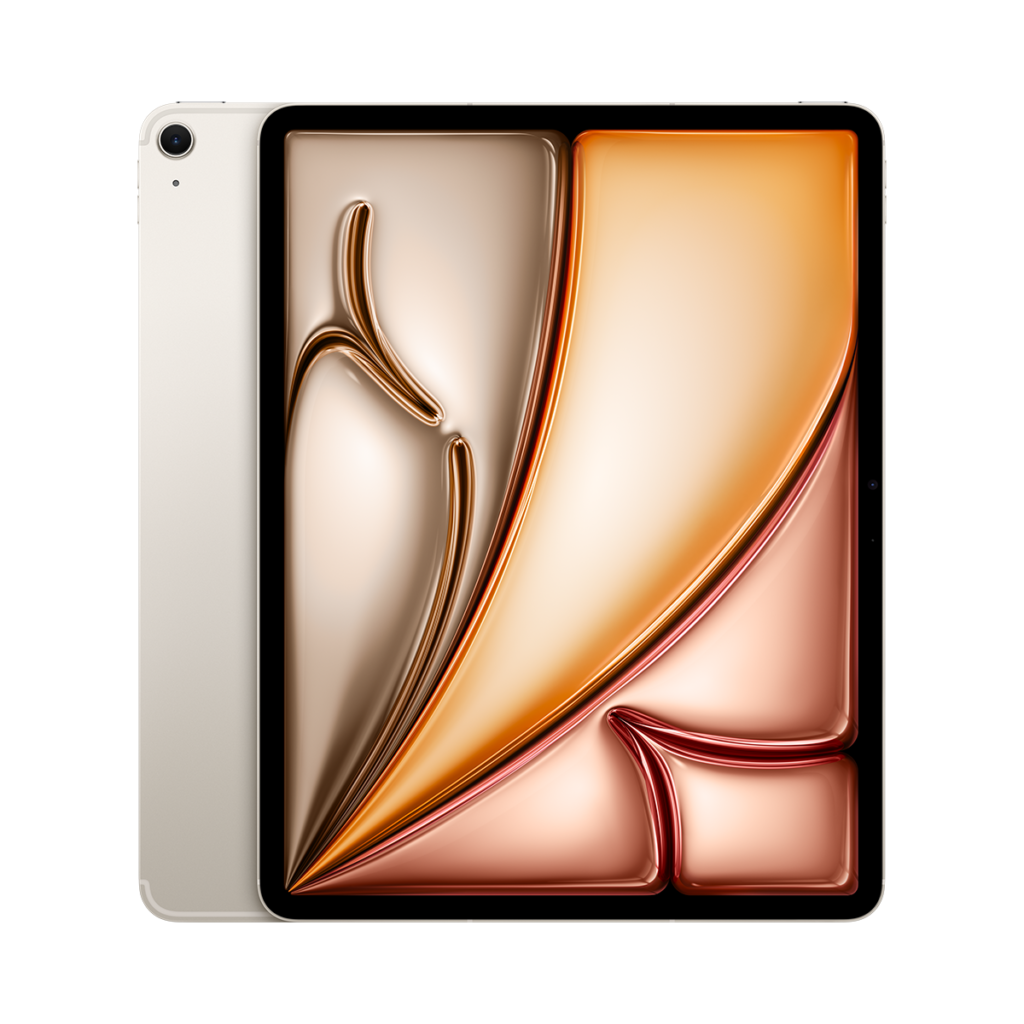 iPad Air 13-inch M3 Chip Cellular (Color: Starlight)