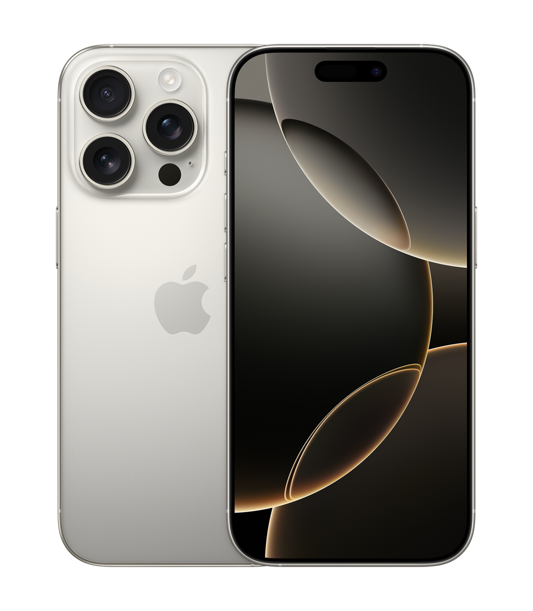 iPhone 16 Pro (Color: Natural Titanium)