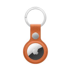 AirTag FineWoven Key Ring (Χρώμα: Fox Orange), μπροστά όψη