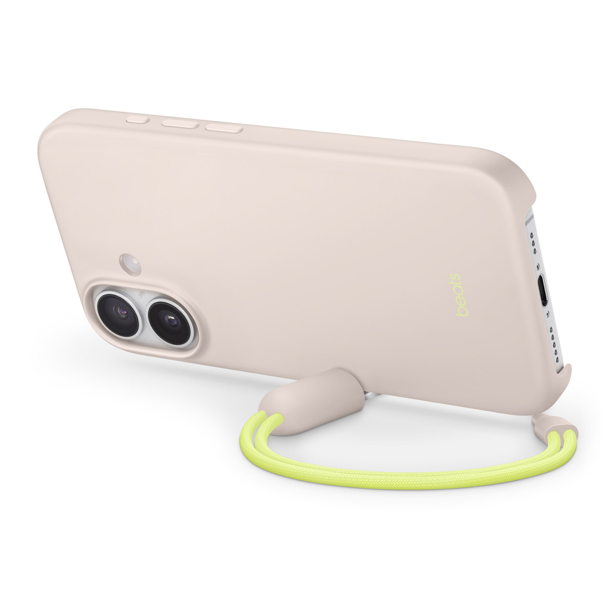 Beats iPhone 17 Kickstand θήκη με MagSafe και Έλεγχο κάμερας (χρώμα: Lime Stone)