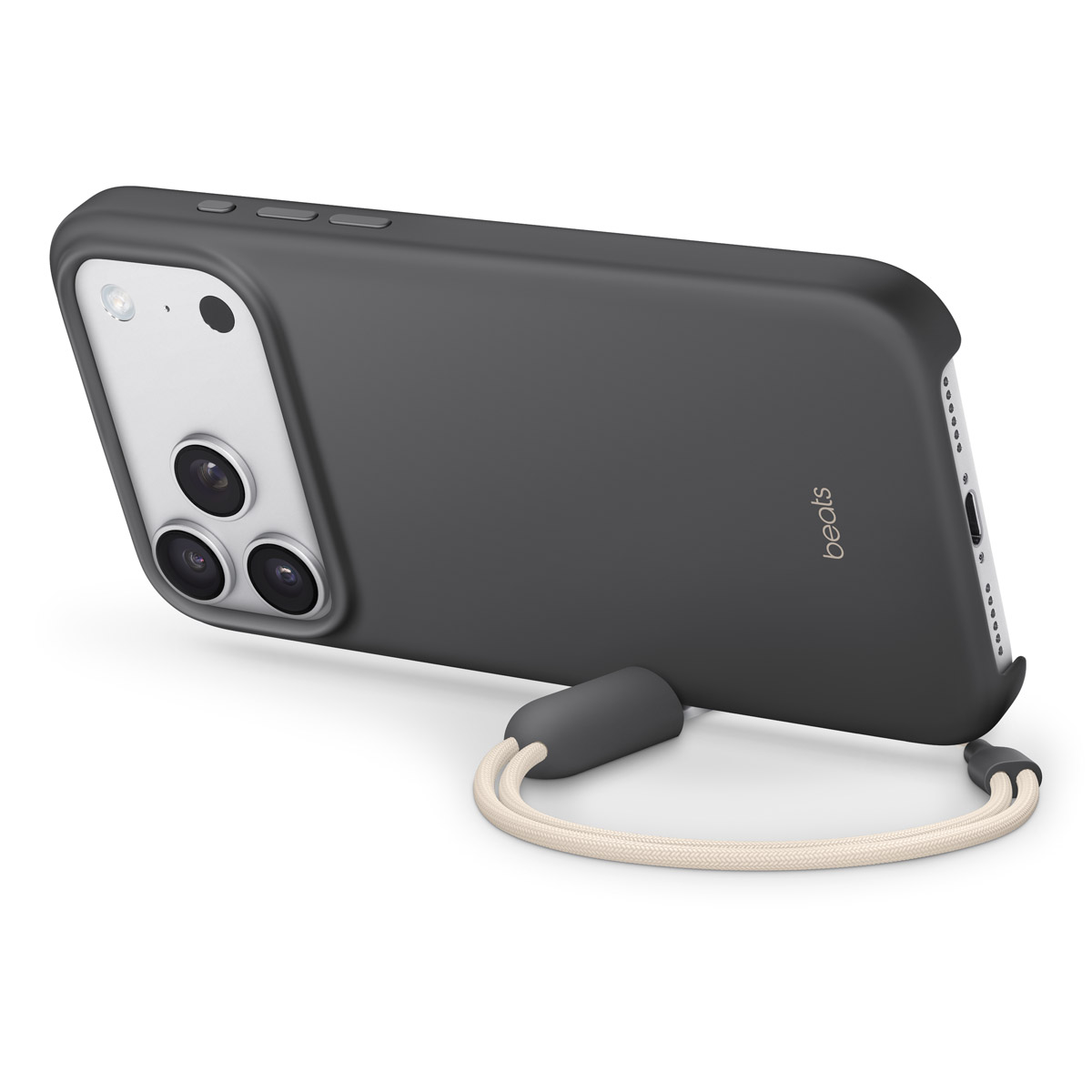 Beats iPhone 17 Kickstand θήκη με MagSafe και Έλεγχο κάμερας (χρώμα: Granite Gray)