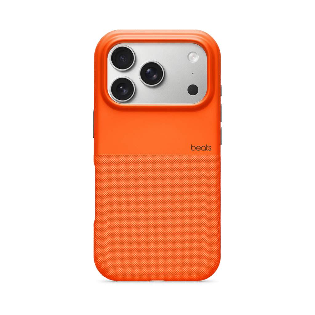 Beats iPhone 17 Pro Case - Rugged (Color: SIERRA ORANGE)