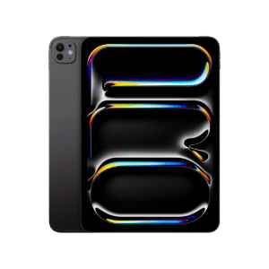 iPad Pro, πίσω όψη, Space Black, Pro σύστημα κάμερας, iPad Pro, μπροστά όψη, bezel μαύρης οθόνης, στρογγυλεμένες γωνίες, 11 ίντσες, M5 Chip, Wi-Fi & Cellular