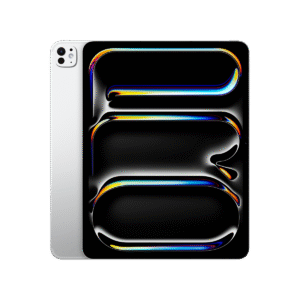 iPad Pro, πίσω όψη, Silver, Pro σύστημα κάμερας, iPad Pro, μπροστά όψη, bezel μαύρης οθόνης, στρογγυλεμένες γωνίες, 13 ίντσες, M5 Chip, Wi-Fi & Cellular