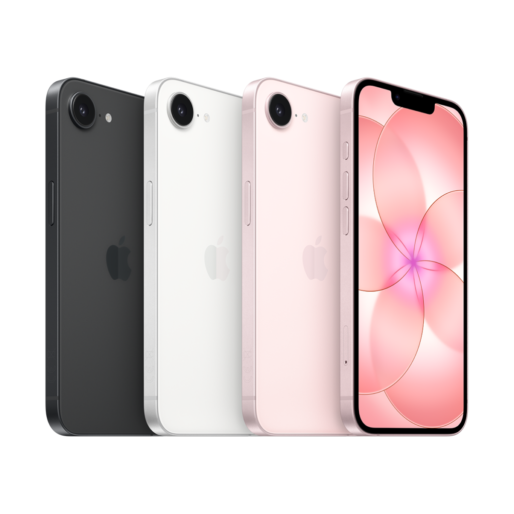 iPhone 17e, όλα τα χρώματα: black, white, soft pink
